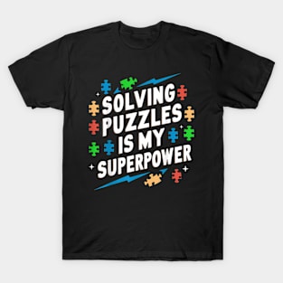 Solving Puzzles Is My Puzzle T-Shirt